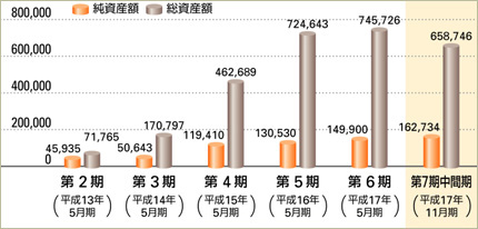 純資産額／総資産額